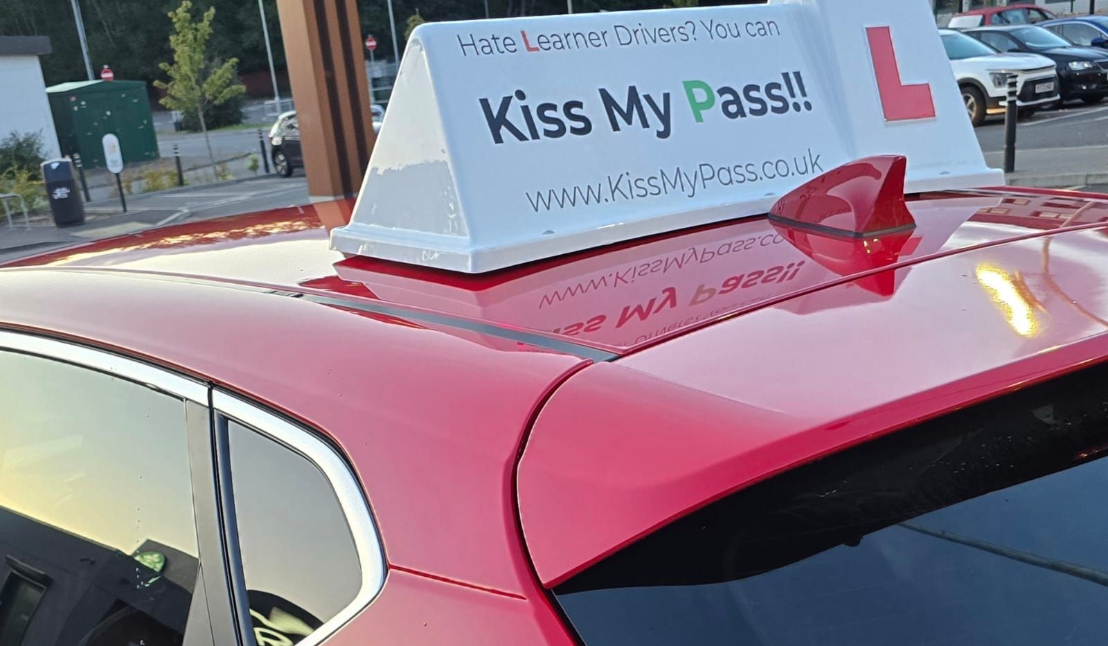 Kiss My Pass Sign