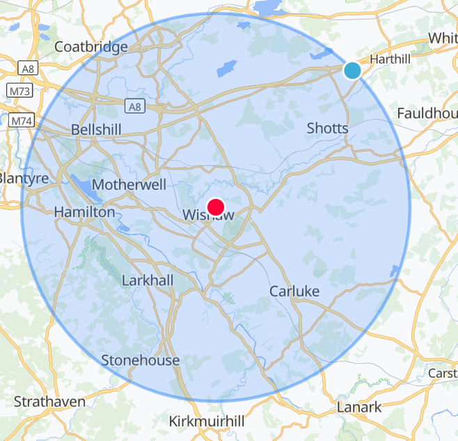 Areas we cover Areas we cover